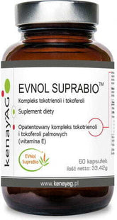 Palm-Tocotrienóis e Tocoferóis Vitamina E evnol supraBIO 60 cápsulas KENAY